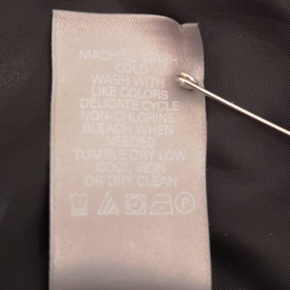 Liz Claiborne Ladies Size Large 100% Linen Black/White/Tan Blazer - Picture 10 of 15